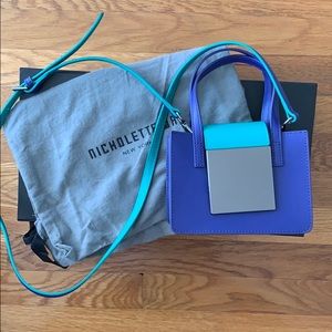 Nicholette-a Cheeky Purse - Ultra Marine